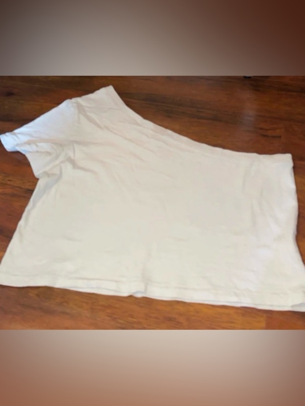 Aerie Beige One Arm Tee